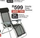 Gravity Patio Recliner