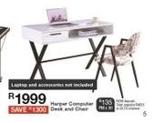 Computer Desk & Chair