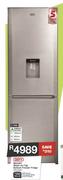 Defy Metallic Water On Tap Bottom Freezer Fridge
