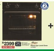 Univa Black Eye Level Oven