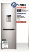 Samsung Metallic Water On Tap Bottom Freezer Fridge