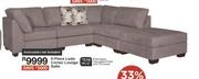 Lazio 5 Piece Corner Lounge Suite