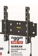 Barkan Fixed Wall Mount Bracket