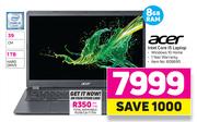 Acer 39cm Intel Core i5 Laptop