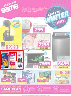 Game : Beat The Winter Blues (10 June - 23 June 2020), page 1