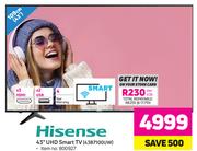 Hisense 43" UHD Smart TV 43B7100UW