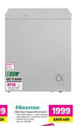 Hisense 120Ltr Chest Freezer Wht H120CF