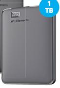 WD 1TB Elements WDBUZG0010BBK