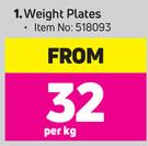 Trojan Weight Plates-Per Kg