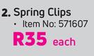 Trojan Spring Clips-Each