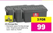 Big Jim 25 Ltr Storage Box-For 3