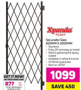 Xpanda Securador Gate 820mm X 2000mm