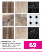 Assorted Vinyl Tiles-Per Pack