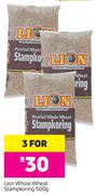 Lion Whole Wheat Stampkoring-3x500g