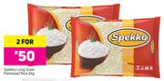 Spekko Long Grain Parboiled Rice-2x2Kg