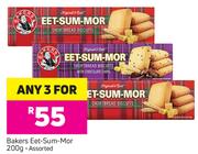 Bakers Eet-Sum-Mor Assorted-Any 3 x 200g