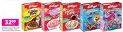 Kelloggs Coco Pops-350g, Strawberry Pops-350g Or Froot Loops Assorted-350g Each
