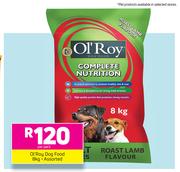 Ol'Roy Dog Food Assorted-8Kg Per Pack