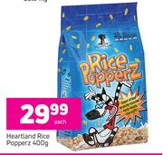 Heartland Rice Popperz-400g Each