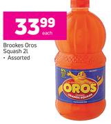 Brookes Oros Squash-2Ltr Each