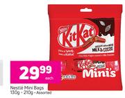 Nestle Mini Bags-130g/210g Each