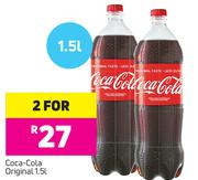 Coca Cola Orginal-2 x 1.5Ltr