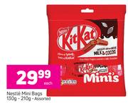 Nestle Mini Bags Assorted-310g-210g Each