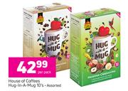 House Of Coffees Hug In A Mug Assorted-10's Per Pack