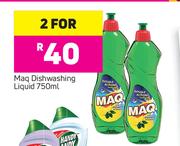Maq Dishwashing Liquid-2 x 750ml