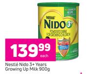 Nestle Nido 3+ Years Growing Up Milk-900g Each