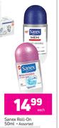 Sanex Roll-On Assorted-50ml Each