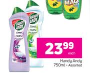 Handy Andy Assorted-750ml Each