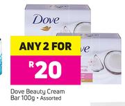 Dove Beauty Cream Bar Assorted-2 x 100g