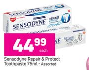 Sensodyne Repair & Protect Toothpaste Assorted-75ml Each