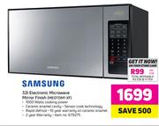 Samsung 32Ltr Electronic Microwave (Mirror Finish) ME0113M XF
