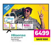 Hisense 55"(139cm) UHD Smart TV 55B7100UW