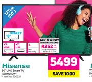 Hisense 50"(127cm) UHD Smart TV 50B7100uW