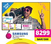 Samsung 58"(147cm) Smart UHD TV 58RU7100