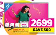 Sinqtec 39"(99cm) HD LED TV STL-39VN86D