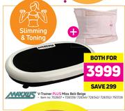 Maxxus V-Trainer Plus Miss Belt Beige-Both For