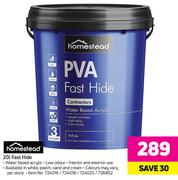 Homestead 20Ltr Fast Hide PVA