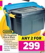 Addis 110Ltr Roughtote Blue Or Black-For Any 2