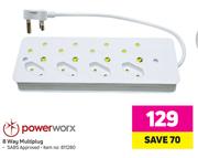Powerworx 8 Way Multiplug