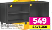 Avah Entertainment Unit Black