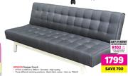 Benson Sleeper Couch H77cm x W180cm x D88cm