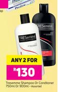 Tresemme Shampoo Or Conditoner 750ml /900ml-For Any 2