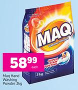 Maq Hand Washing Powder-3kg Each