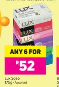 Lux Soap Assorted-6 x 175g