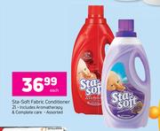 Sta Soft Fabric Conditioner-2Ltr Each