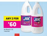 Jik Bleach Assorted-For Any 2x1.5Ltr